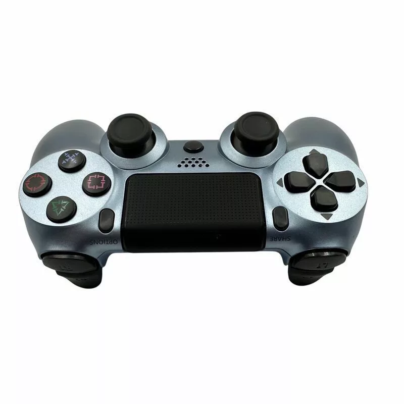 GameBox P4 Comando Bluetooth Sem Fios com Vibração para PlayStation 4 / PC / TV / TV Box Azul Pérola