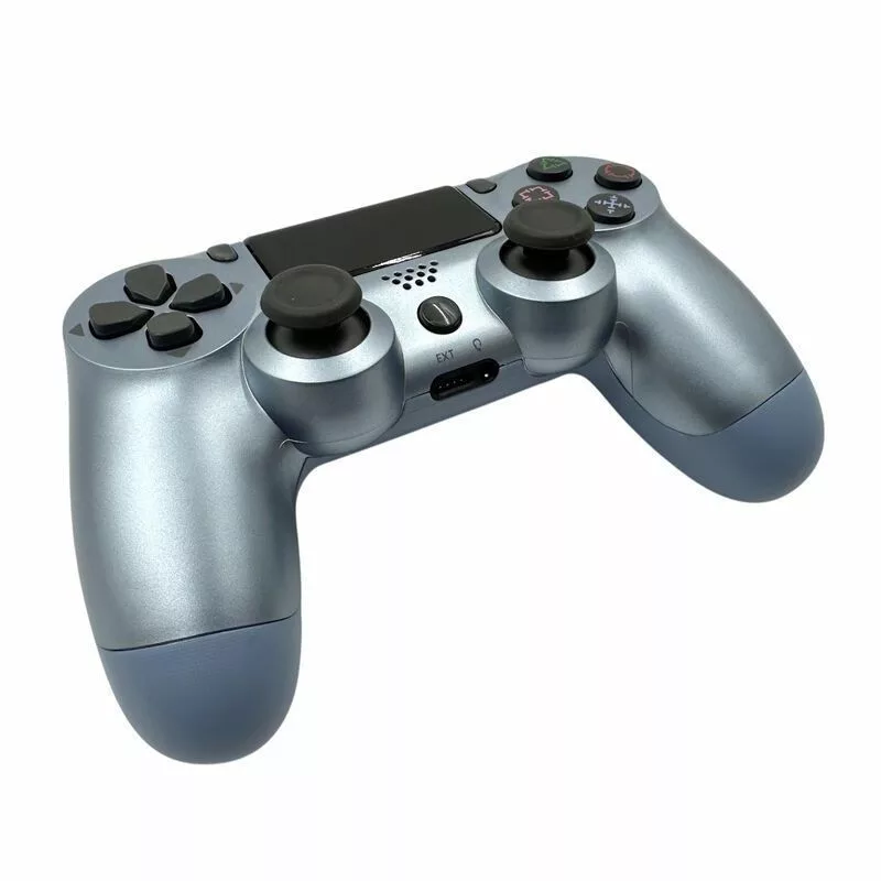 GameBox P4 Comando Bluetooth Sem Fios com Vibração para PlayStation 4 / PC / TV / TV Box Azul Pérola