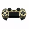 GameBox P4 Comando Bluetooth Sem Fios com Vibração para PlayStation 4 / PC / TV / TV Box Dourado