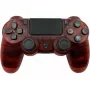 GameBox P4 Comando Bluetooth Sem Fios com Vibração para PlayStation 4 / PC / TV / TV Box Transparente