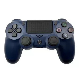 GameBox P4 Comando Bluetooth Sem Fios com Vibração para PlayStation 4 / PC / TV / TV Box - Camuflado Azul