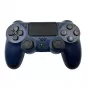 GameBox P4 Comando Bluetooth Sem Fios com Vibração para PlayStation 4 / PC / TV / TV Box - Camuflado Azul