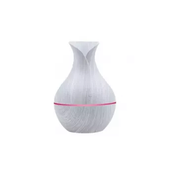 IVY D2 Difusor de Aroma 3-em-1 - Humidificador - Lâmpada USB de Ambiente Noturna 1,5W 11cm / 300ml Madeira Pedra