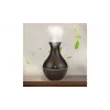 IVY D2 Difusor de Aroma 3-em-1 - Humidificador - Lâmpada USB de Luz Noturna 1,5W 11cm / 300ml Madeira Escura