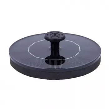 iLike Fonte Solar para Decoração de Jardim Exterior com 3 Bicos, 16 cm de Diâmetro