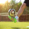 Kiddyz Cinto de treino de futebol solo Kick para crianças e adultos, bolas tamanho 5-11