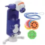 Kiddyz Projetor de desenho 2-em-1 compacto dobrável para crianças com suporte de mesa câmara design urso PR1