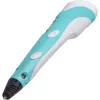 Kiddyz Caneta 3D K3 alimentada por USB 5V com 10m de filamento PLA de teste