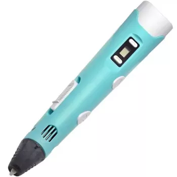 Kiddyz Caneta 3D K3 alimentada por USB 5V com 10m de filamento PLA de teste