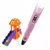 Kiddyz Caneta de impressão 3D K3 alimentada por USB 5V com 10m de filamento PLA de teste