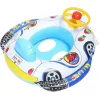 IVY assento flutuante insuflável para bebé 62×44×25 cm design de carro com volante boia de água para crianças multicolor