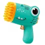 Kiddyz Pistola de bolhas 40 orifícios com suporte para garrafa para festas infantis em casa e jogos ao ar livre