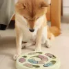 iLike Comedouro Puzzle para Cães diam. 24 cm Brinquedo Interativo Slow-Eating Jogo de Treino Multicolor