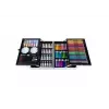 iLike Conjunto de Arte de Papelaria para Crianças 145pcs Kit de Desenho Criativo Estojo Azul Kiddyz KIDD-ART-145B-BL