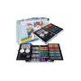 iLike Conjunto de Arte de Papelaria para Crianças 145pcs Kit de Desenho Criativo Estojo Azul Kiddyz KIDD-ART-145B-BL