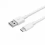 Samsung Cabo de Dados e Carregamento Universal USB 2.0 para USB-C 3.1 Qualcomm 1,5 m (OEM) Branco