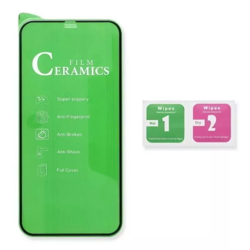 TakeMe Protetor de Ecrã de Vidro Cerâmico HARD Superfície Completa para Huawei P40 Lite / P40 Lite E