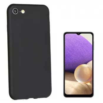 iLike Capa de Silicone Macio para Samsung Galaxy A32 (A326) 5G Preto