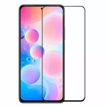 TAKEME Protetor de Ecrã de Vidro Cerâmico HARD Superfície Completa para Xiaomi Mi 11i / Poco F3 / Redmi K40 - Dureza 9H, Transparente Brilhante, 0,3 mm