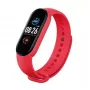 iWear SM6 Pulseira Inteligente - Monitor de Atividade IP67 com FC & Pressão Arterial / Social / Monitor de Sono Vermelho