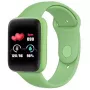 iWear M7 Relógio Inteligente & de Fitness com Full Touch 1,3 polegadas IPS, Controlo de Multimédia, Frequência Cardíaca, Pressão Arterial, Social Verde