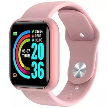 iWear M8 Relógio Inteligente & de Fitness com Full Touch 1,3'' IPS Controlo de Multimédia / FC / Pressão Arterial / Social Rosa