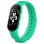 iWear SM7 Pulseira inteligente 0.96'' TFT - Monitor de atividade IP67 com frequência cardíaca e tensão arterial / redes sociais / sono verde