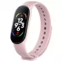 iWear SM7 Pulseira inteligente 0,96 polegadas TFT - Monitor de atividade IP67 com frequência cardíaca e tensão arterial / redes sociais / sono rosa
