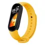 iWear SM7 Pulseira inteligente 0,96 polegadas TFT - Monitor de atividade IP67 com frequência cardíaca e tensão arterial / redes sociais / sono amarelo