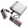 GameBox R6 Consola de jogos retro 8 bits TV AV RCA analógica com dois comandos e 620 jogos integrados