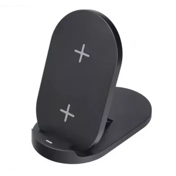 CP Carregador sem fios de secretária 15W Magsafe preto