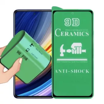 TakeMe Protetor de ecrã em vidro cerâmico duro de superfície total para Apple iPhone 14 Pro