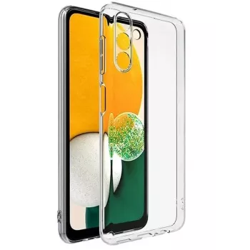 iLike Capa em silicone ultrafina 0,3mm para Samsung Galaxy A13 5G (A136U) / A04s (A047F) transparente