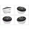 Elight J1 Projetor aurora com sons de ambiente e altifalante Bluetooth, controlo por aplicação Smart Wi-Fi Bluetooth, branco