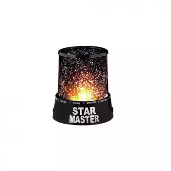 Elight STM Star Master Projetor de céu estrelado de modo duplo com 4x AA / cabo USB alimentação preto