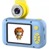 CP FL1 Câmara fotográfica e de vídeo infantil HD 1080p com objetiva dobrável e slot para cartão MicroSD, 2 ecrãs LCD a cores