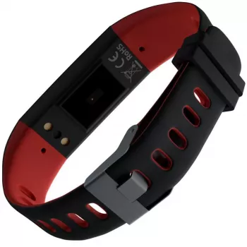 Evelatus Monitor de atividade EFT02 preto vermelho
