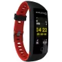 Evelatus Monitor de atividade EFT02 preto vermelho