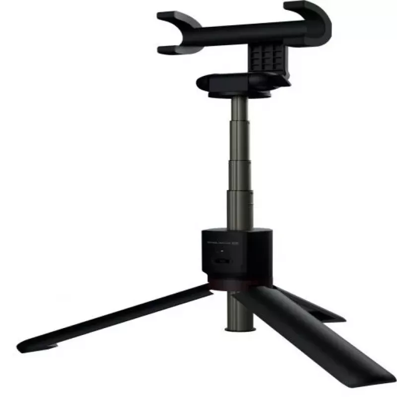 EVELATUS Selfie Stick Tripé SST01 com comando sem fios, preto