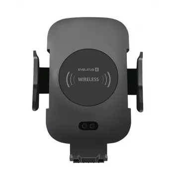 Evelatus Suporte para carro com carregamento sem fios 10W WCH01 preto