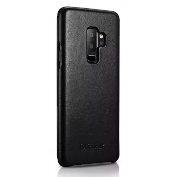 Evelatus Capa de couro para Samsung Galaxy S9 preta