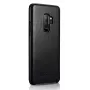 Evelatus Capa de couro para Samsung Galaxy S9 preta