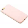 EVELATUS Capa de silicone Nano para Apple iPhone 6/6s Soft Touch TPU rosa-areia