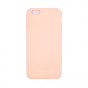 EVELATUS Capa de silicone Nano para Apple iPhone 6/6s Soft Touch TPU rosa-areia