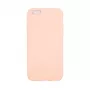 EVELATUS Capa de silicone Nano para Apple iPhone 6/6s Soft Touch TPU rosa-areia
