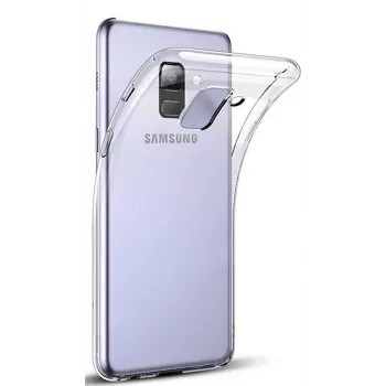 Evelatus Capa de silicone transparente para Samsung Galaxy A6 2018 1,5 mm TPU transparente