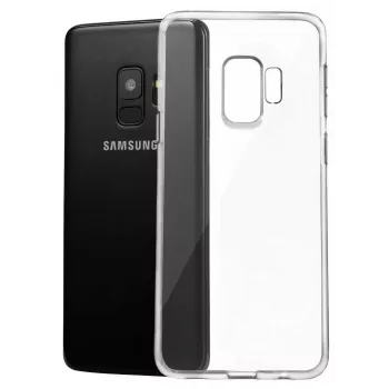 Evelatus Capa de silicone transparente para Samsung Galaxy S9 1,5 mm TPU transparente