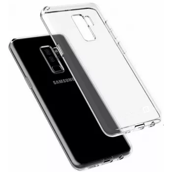 Evelatus Capa de silicone transparente para Samsung Galaxy S9 Plus 1,5 mm TPU transparente
