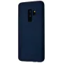 Evelatus Capa de silicone para Samsung Galaxy S9 Plus azul-meia-noite