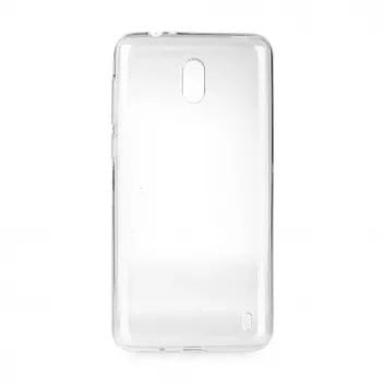 EVELATUS Capa de silicone para Nokia 1 (2018) 1,5 mm TPU transparente